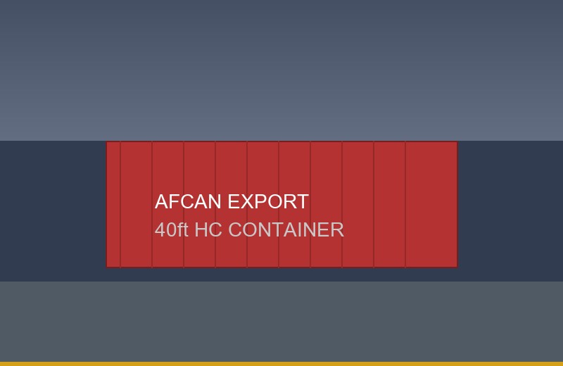Supplier partnership and container loading at AFCAN