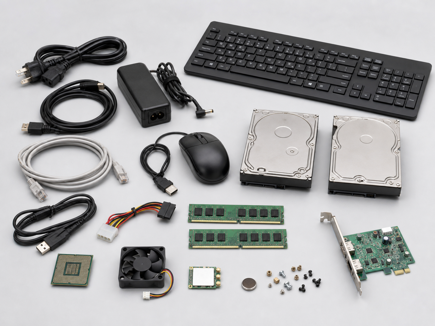 Electronics accessories and components